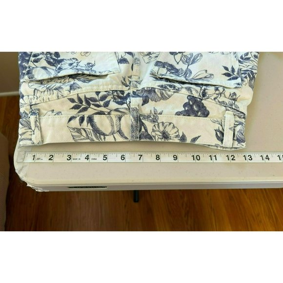 Reformation Women's Cynthia Blue Toile Denim Jeans Size 25 Button Fly High Rise - Picture 7 of 8